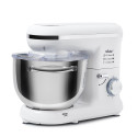 Mixer cu bol de 5.5L din inox, MB-1300, 1.6 kg aluat, putere 1400W, 4 accesorii, 6 viteze + puls, Alb 15