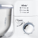 Mixer cu bol de 5.5L din inox, MB-1300, 1.6 kg aluat, putere 1400W, 4 accesorii, 6 viteze + puls, Alb 13