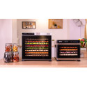 Deshidrator cu 6 tăvi Biovita DELUXE-6, carcasă și tăvi din inox de 33x31 cm