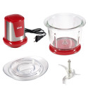 Tocător pentru alimente, 500W, 1.5 Litri, Biovita Storm, Rosu 9