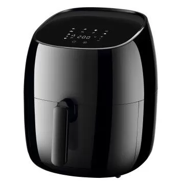 Friteuză cu aer cald / Air fryer Brava-XL, Digitală, 5.5 Litri, 1800W, Neagră
