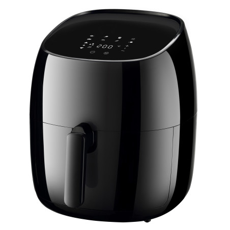Friteuză cu aer cald / Air fryer Brava-XL, Digitală, 5.5 Litri, 1800W, Neagră