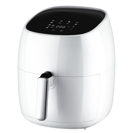 Friteuză cu aer cald / Air fryer Brava-XL, Digitală, 5.5 Litri, 1800W, Albă