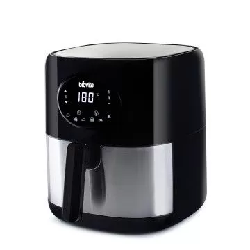 Friteuză cu aer cald / Air fryer Brava-M, Digitală, 3.6 Litri, 1250W, Neagră