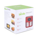 Friteuza cu aer cald Brava-M, Digitală, 3.6 Litri, 1250W, Roșie