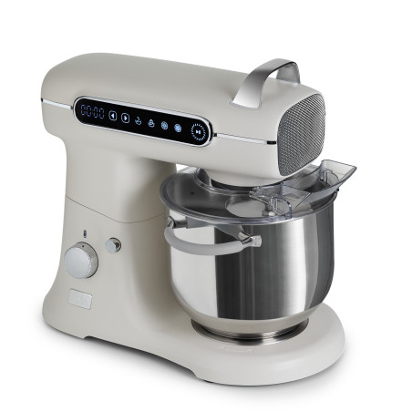 Mixer profesional, bol de 7L din inox,1800W, din Aluminiu, MB-1800-MAX PRO, Crem