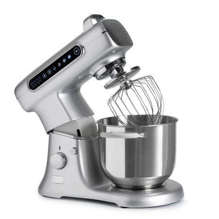 Mixer profesional, bol de 7L din inox,1800W, din Aluminiu, MB-1800-MAX PRO, Argintiu