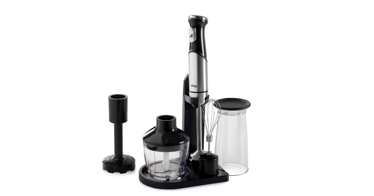 Set Blender de Mână Biovita TOP-BLEND, 1200W, cu accesorii incluse