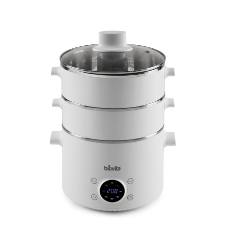 Aparat de gătit cu aburi, Steam-6L, 1000W