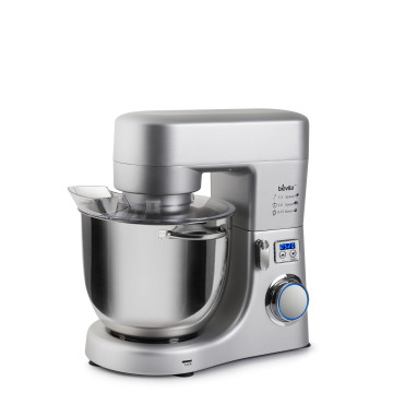 Mixer cu bol de 10L din inox, 1800W, din Aluminiu, MB-1800-10L, Argintiu