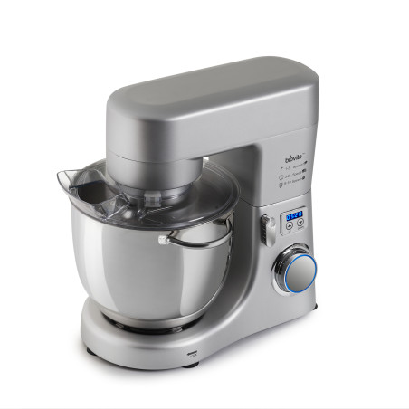 Mixer cu bol de 10L din inox, 1800W, din Aluminiu, MB-1800-10L, Argintiu