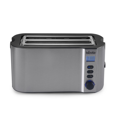 Prajitor de pâine cu carcasă din inox, 1500W, ELITE-4, fata