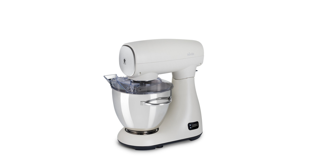 Mixer profesional, bol de 5L din inox,1500W, din Aluminiu, MB-1500-MAX PRO, Crem