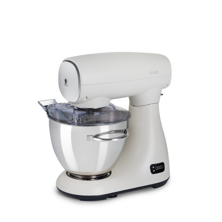 Mixer profesional, bol de 5L din inox,1500W, din Aluminiu, MB-1500-MAX PRO, Crem