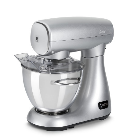 Mixer profesional, bol de 5L din inox,1500W, din Aluminiu, MB-1500-MAX PRO, Argintiu