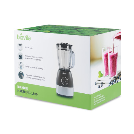 Blender Biovita MaxBlend-1800, 1800W, 1.5L, cutie