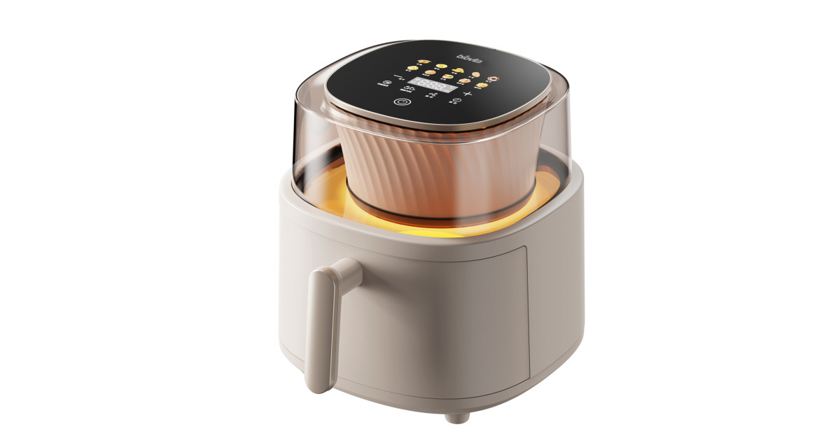 Friteuză cu aer cald / Air fryer, SUPREMA, 6L, amestecare automată, 1550W