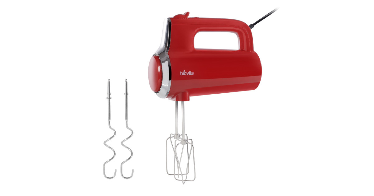 Mixer de Mână Biovita HANDMIX-300 Roșu