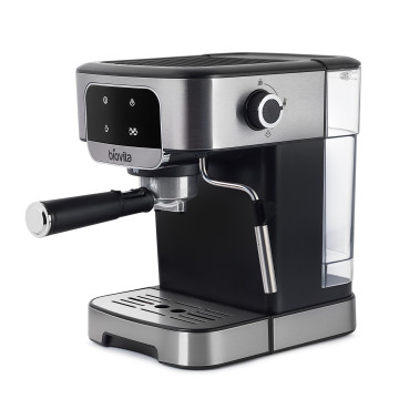 Espressor Biovita PRACTICO, 1200W, 1.8L, 20 bari, afișaj tactil, spumare