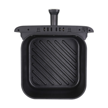 Friteuză cu aer cald, Biovita CLASS, 1700W, 6L, 12 programe, încălzire dublă, cos