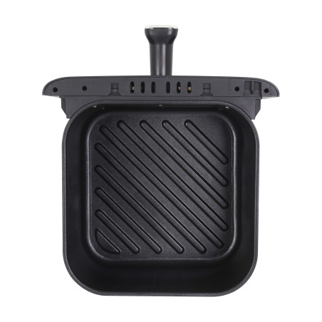 Friteuză cu aer cald, Biovita CLASS, 1700W, 6L, 12 programe, încălzire dublă, cos