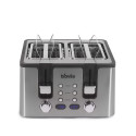 Prăjitor de pâine Biovita MAGIC-QUATTRO, inox, 4 fante, 1750W putere