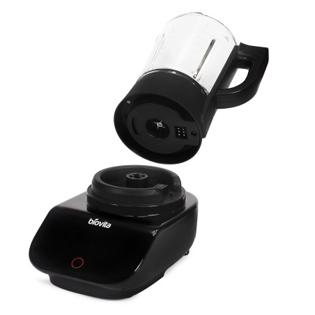 Blender cu încălzire Biovita HEAT-BLEND, 1.75L capacitate, 1900W, vas din sticlă, 7 programe, cuplaj