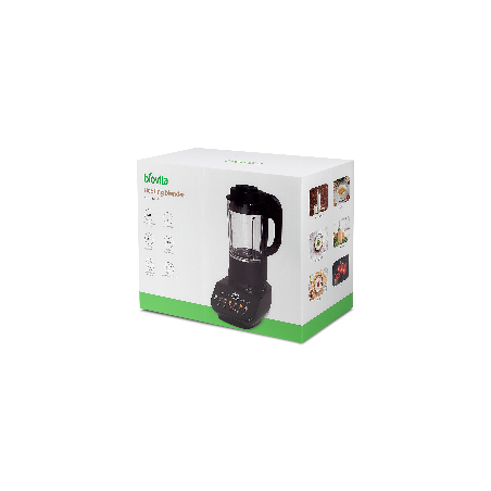Blender cu încălzire Biovita HEAT-BLEND, 1.75L capacitate, 1900W, vas din sticlă, 7 programe, cutie