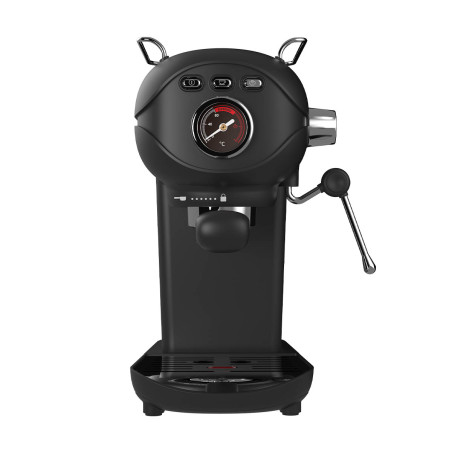 Espressor Biovita VELVET, 20 bari, 1100W, spumare lapte, rezervor 800ml, compact, negru