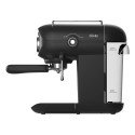 Espressor Biovita VELVET, 20 bari, 1100W, spumare lapte, rezervor 800ml, compact, negru