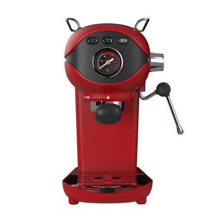 Espressor VELVET, 20 bari, 1100W, spumare lapte, rezervor 800ml, compact, roșu