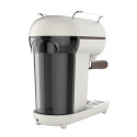 Espressor Biovita VELVET, 20 bari, 1100W, spumare lapte, rezervor 800ml, compact, crem