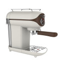 Espressor Biovita VELVET, 20 bari, 1100W, spumare lapte, rezervor 800ml, compact, crem