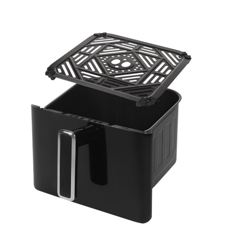 Friteuză cu aer cald, Biovita CLASS, 1700W, 6L, 12 programe, încălzire dublă, grill