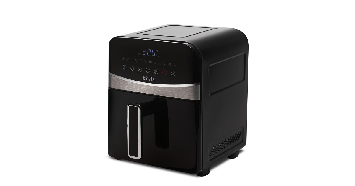 Friteuză cu aer cald / Air fryer, CLASS, 1700W, 6L, 12 programe, încălzire dublă