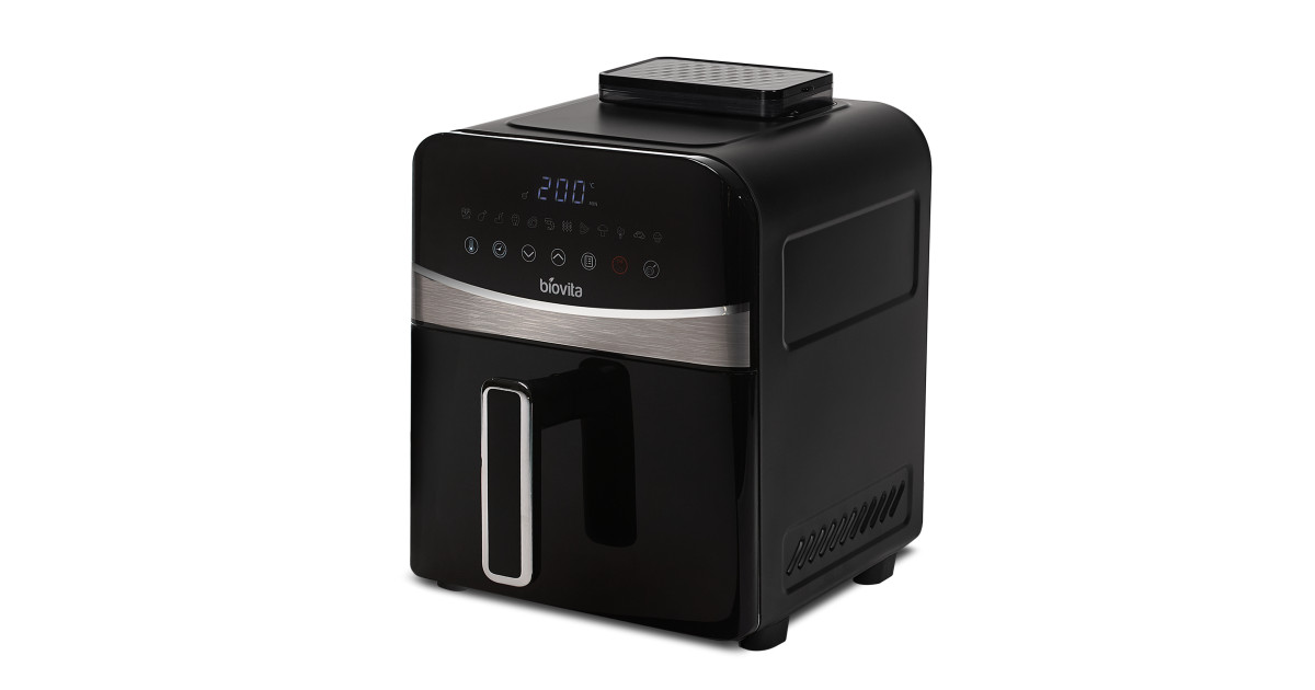 Friteuză cu aer cald și aburi / Air fryer, PRIME, 1700W, 6L, 12 programe, încălzire dublă