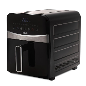 Friteuză cu aer cald / Air fryer, GRANDE, 2000W, 9L, 12 programe, încălzire dublă