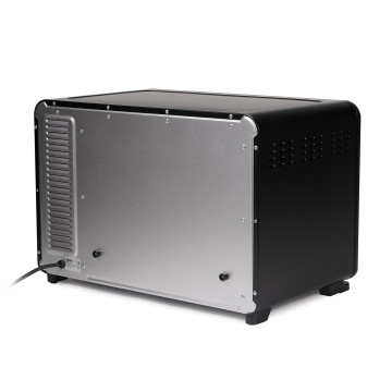 Cuptor electric Biovita DIVO, 1800W, 35L, 8 programe, ajustare timp și temperatură, Negru, spate