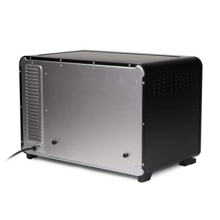 Cuptor electric Biovita DIVO, 1800W, 35L, 8 programe, ajustare timp și temperatură, Negru, spate