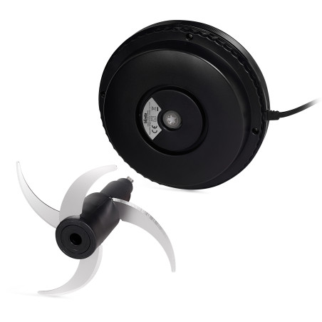 Tocător pentru alimente, 500W, 2 Litri, Biovita Storm, Negru, cuplaj metalic