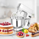 Mixer profesional cu bol TITAN, 11L, 2000W, motor silențios cu inducție, accesorii inox 20
