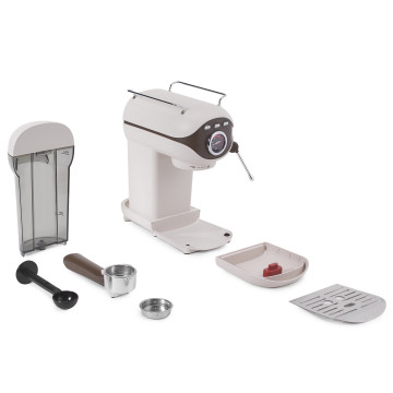 Espressor Biovita VELVET, 20 bari, 1100W, spumare lapte, rezervor 800ml, compact, componente