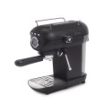 Espressor Biovita VELVET, 20 bari, 1100W, spumare lapte, rezervor 800ml, compact, negru, profil