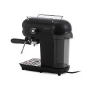 Espressor Biovita VELVET, 20 bari, 1100W, spumare lapte, rezervor 800ml, compact, negru, spate