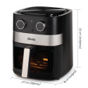 Friteuză cu aer cald / Air fryer, FLAVOR, 6L, 1750W