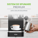 Espressor Biovita ROYAL, 1200W, 1.7L, 20 bari, carcasă inox, spumare, Alb Ivory
