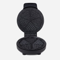 Aparat pentru vafe / gofre YUMMY, 1000W, plăci ceramice, compact