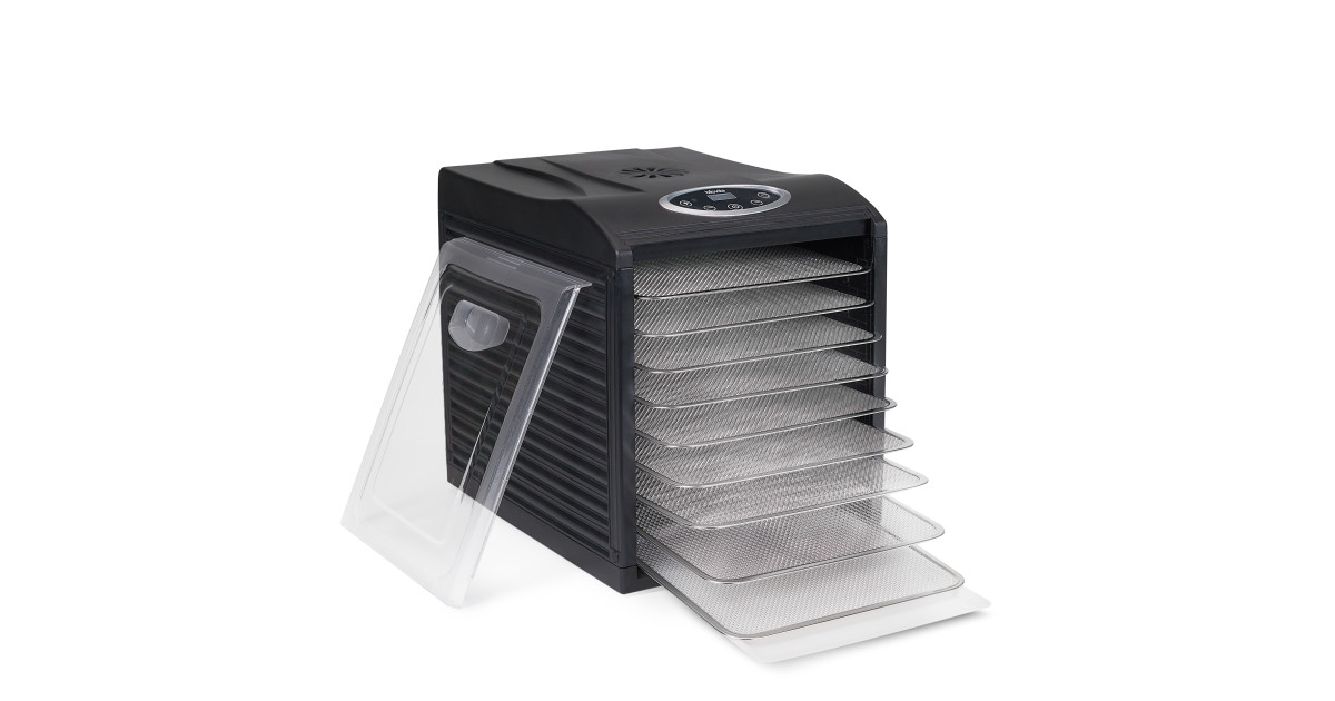 Deshidrator digital cu 9 tăvi din inox, DEH600D