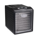 Deshidrator digital cu 9 tăvi din inox, DEH600D