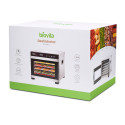 Deshidrator cu 6 tăvi Biovita DELUXE-6, carcasă și tăvi din inox, cutie de carton